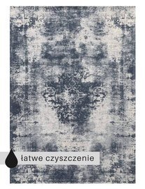Carpet Decor :: Dywan Antique niebieski łatwe czyszczenie