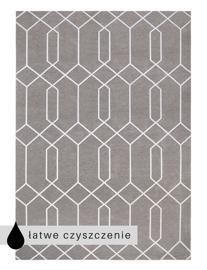 Carpet Decor :: Dywan Maroc szary łatwe czyszczenie