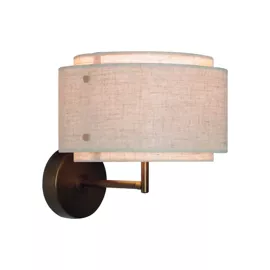 Design For the People :: Lampa ścienna / kinkiet Takai beżowy szer. 23 cm