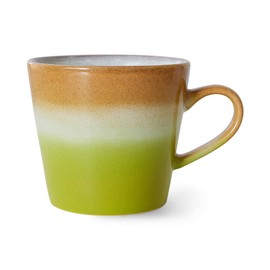 HKliving :: Kubek ceramiczny do cappuccino 70s eclipse wielokolorowy