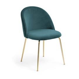 Krzesło tapicerowane Grota zielone
