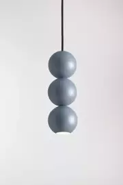 LOFTLIGHT :: Lampa wisząca Bola Bola szara wys. 27 cm