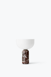New Works :: Mała lampa stołowa Kizu Portable  , New Colours Rosso Levanto Marble