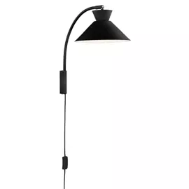 Nordlux :: Lampa ścienna / kinkiet Dial czarny wys. 40,2 cm