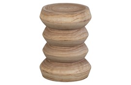 Woood :: Drewniany stołek / stolik Babs śr. 31 cm