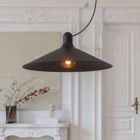 Aqform:: Lampa wisząca Cona śr. 52 cm czarna