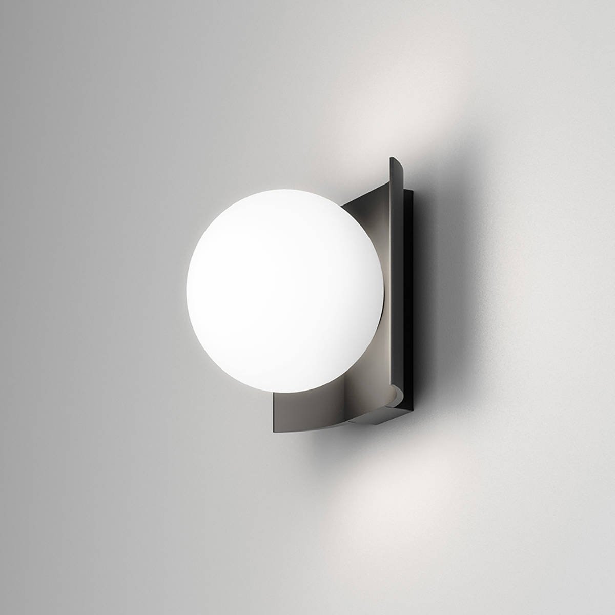 Aqform :: Oprawa natynkowa Modern Ball WP LED M930 czarna struktura szer. 15 cm