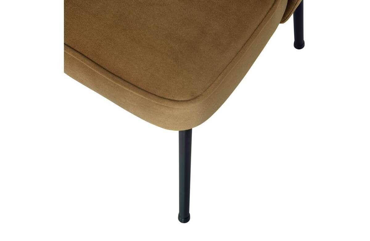 Be Pure :: Krzesło do jadalni Vogue velvet żółte szer. 50 cm