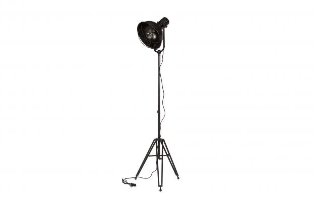 Be Pure :: Lampa podłogowa metalowa Spotlight czarna