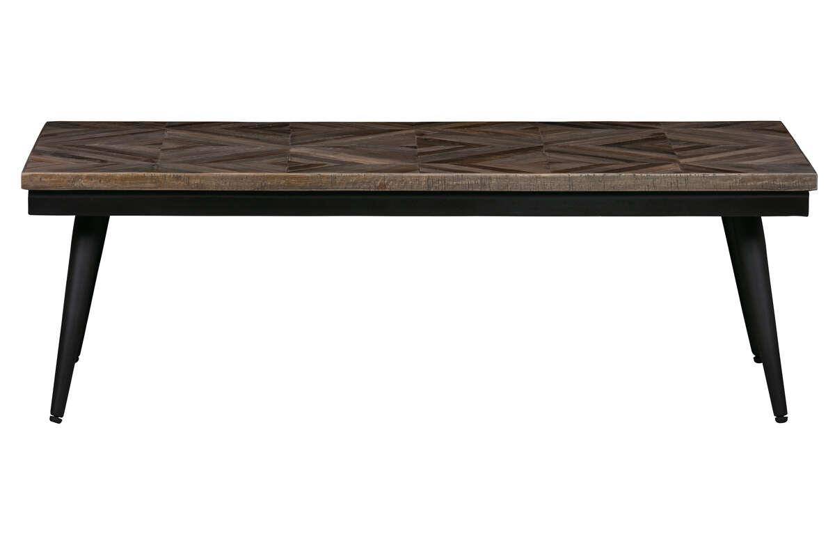Be Pure :: Stolik kawowy Rhombic prostokątny oryginalny drewniany blat szer. 120 cm