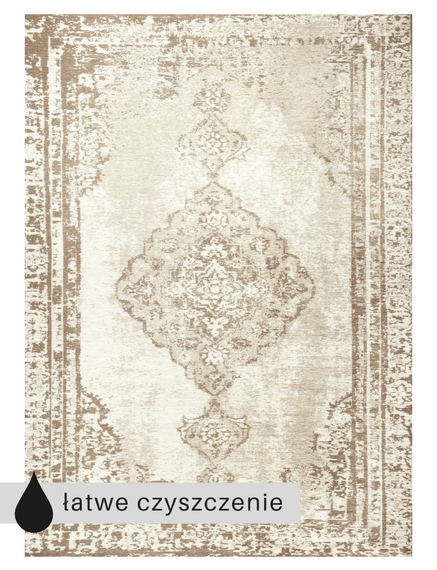 Carpet Decor :: Dywan Altay kremowy łatwe czyszczenie