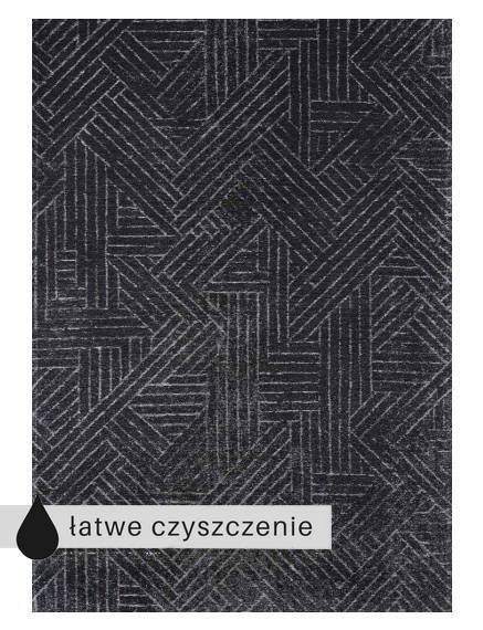 Carpet Decor :: Dywan Faro grafitowy łatwe czyszczenie