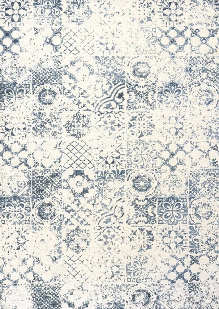 Carpet Decor :: Dywan Siena Ivory niebieski łatwe czyszczenie