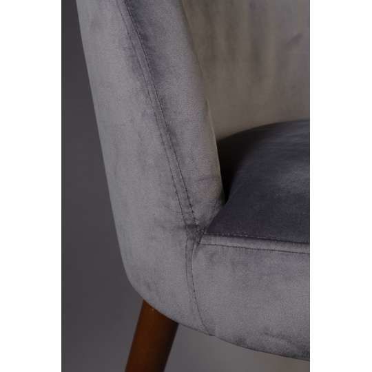 Dutchbone :: Krzesło tapicerowane Barbara szare