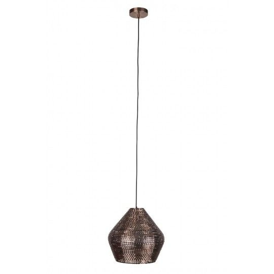 Dutchbone :: Lampa wisząca Cooper średnia miedziana
