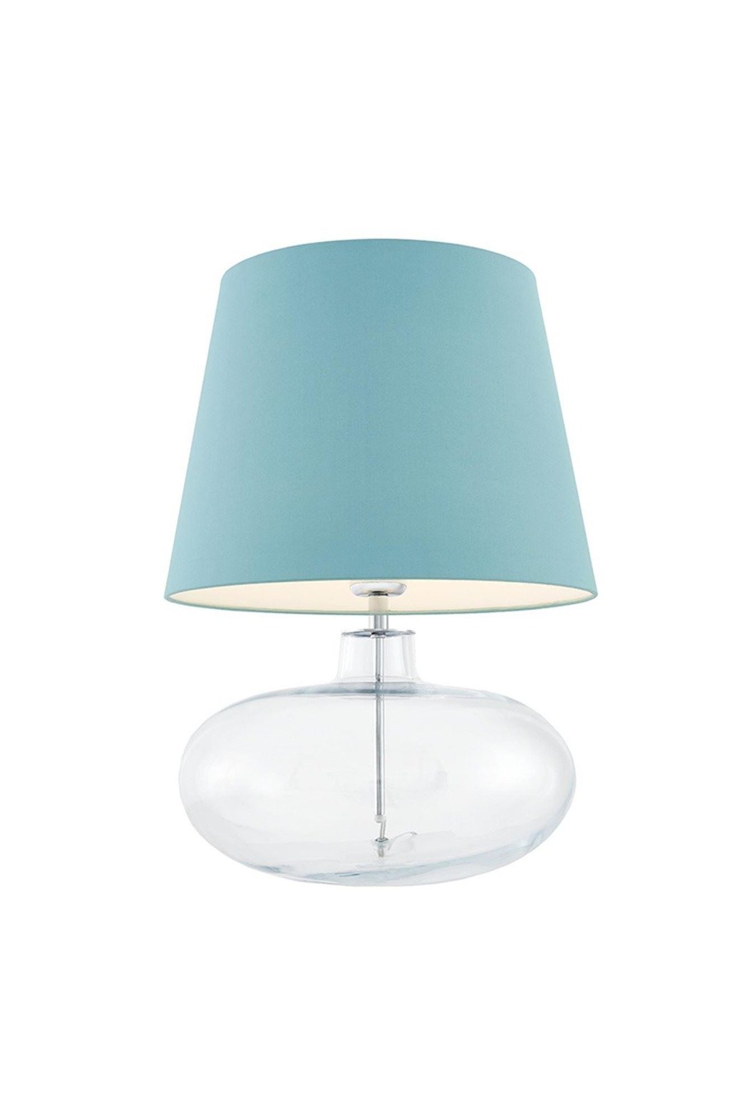 Kaspa :: Lampa stołowa Sawa niebiesko-transparentna