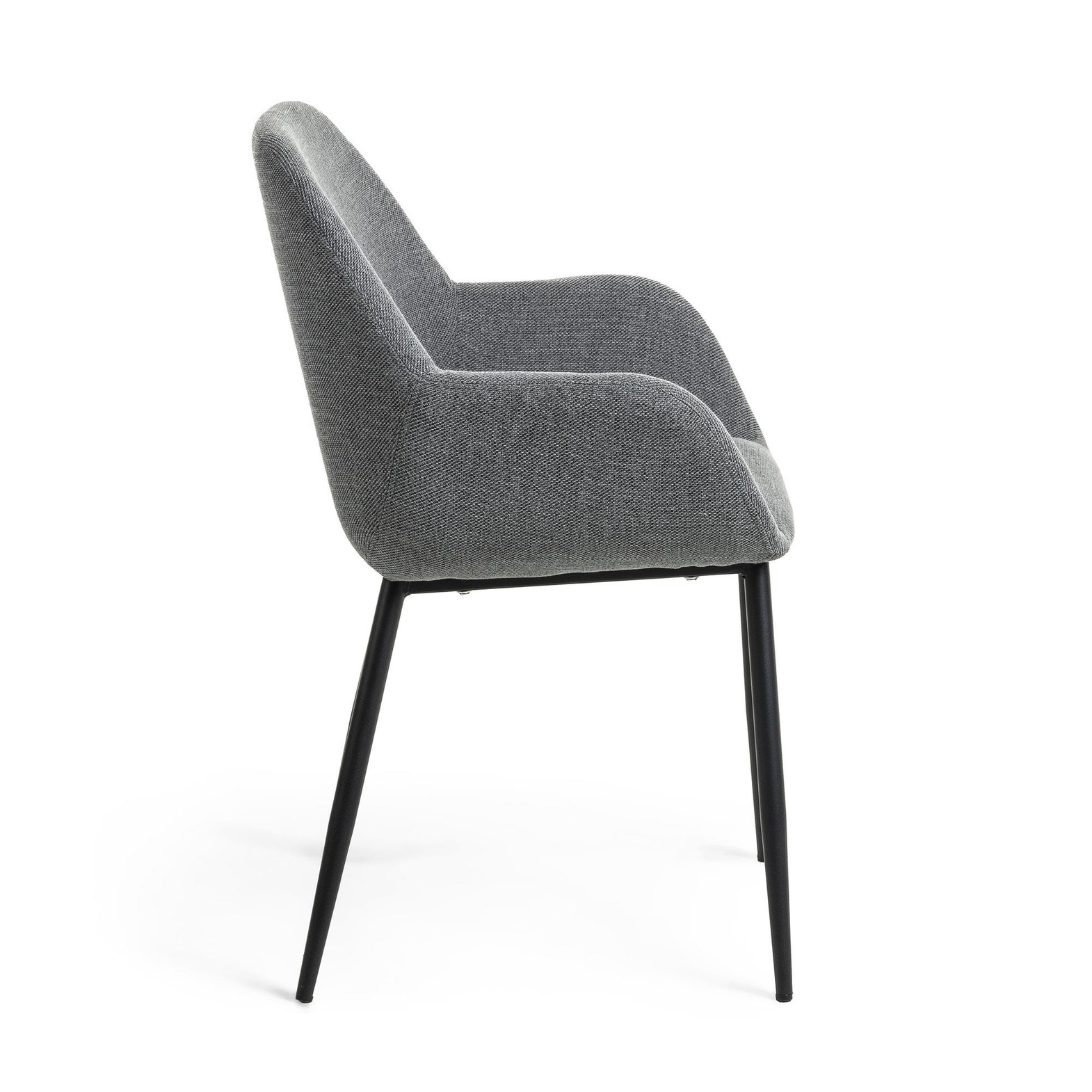 Krzesło Dumma 83x52 cm ciemnoszare