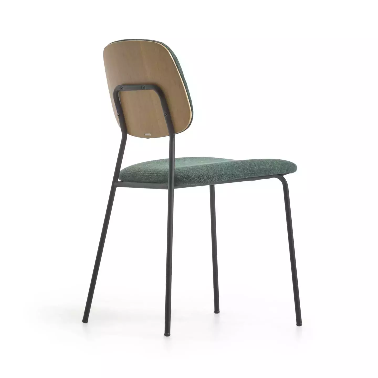 Krzesło tapicerowane Bellada zielone wys. 83 cm