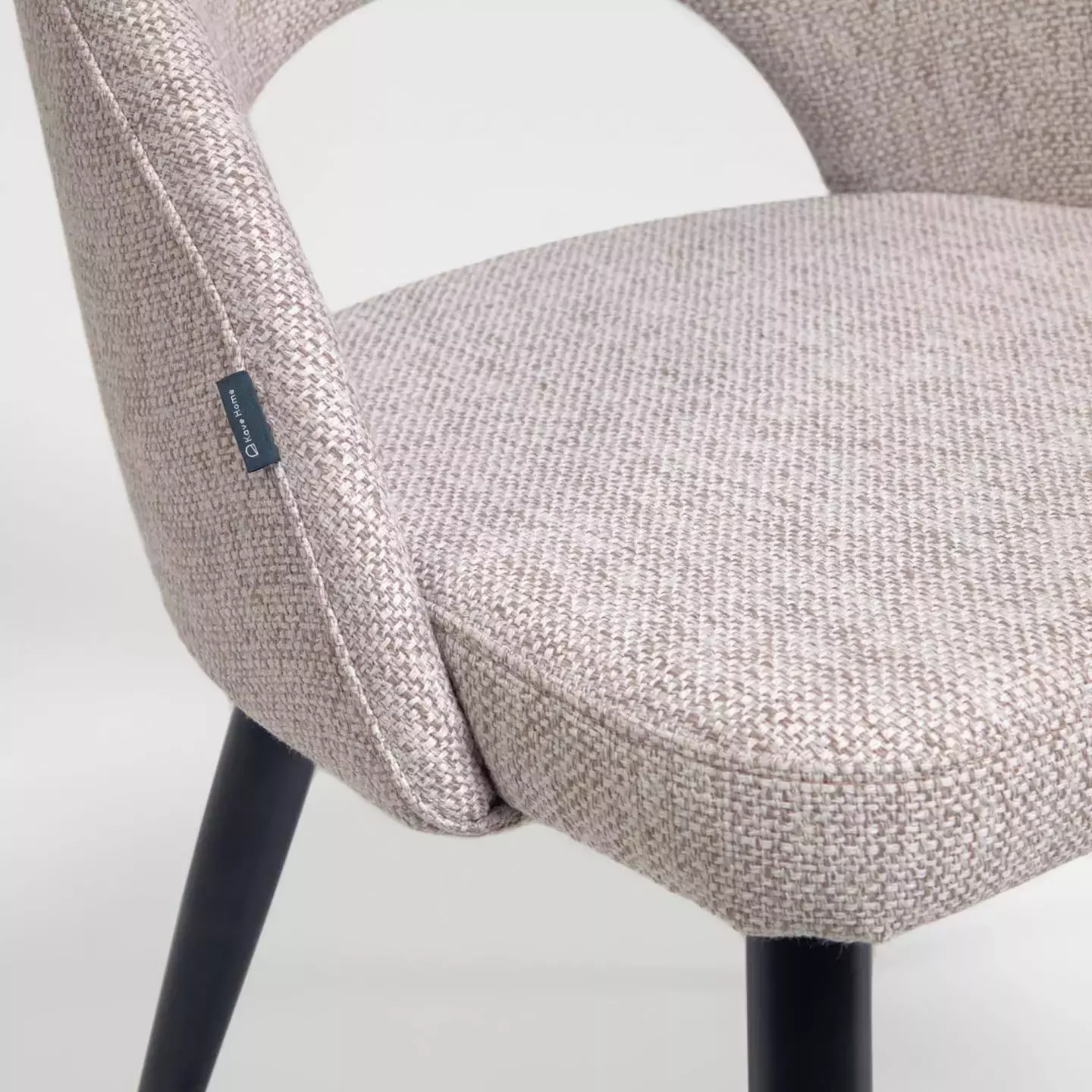 Krzesło tapicerowane Ema beżowe