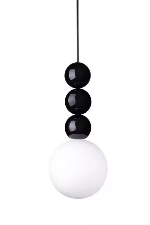 LOFTLIGHT :: Lampa wisząca Bola Bola czarno-biała wys. 36