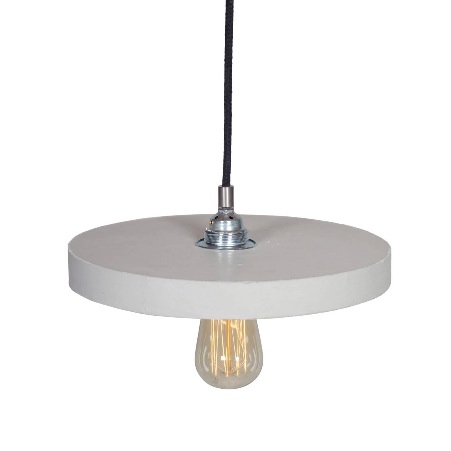 LOFTLIGHT :: Lampa wisząca Primitivo szara śr. 30 cm