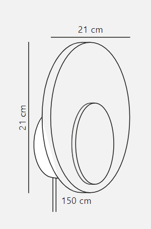 Nordlux ::  Lampa ścienna / kinkiet Marsi śr. 21 cm beżowa