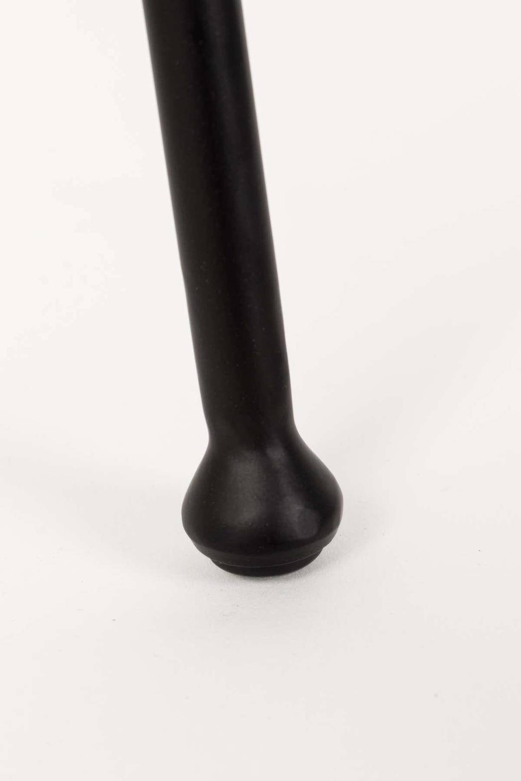 Zuiver :: Hoker/stołek barowy Feston czarny wys. 88,5 cm