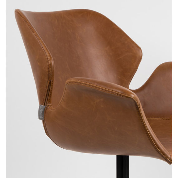Zuiver :: Krzesło tapicerowane Nikki brązowe
