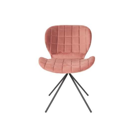 Zuiver :: Krzesło tapicerowane Omg różowe