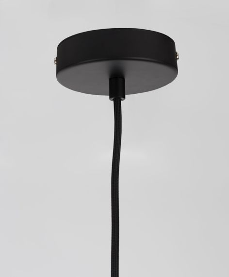 Zuiver :: Lampa wisząca betonowa Left czarna