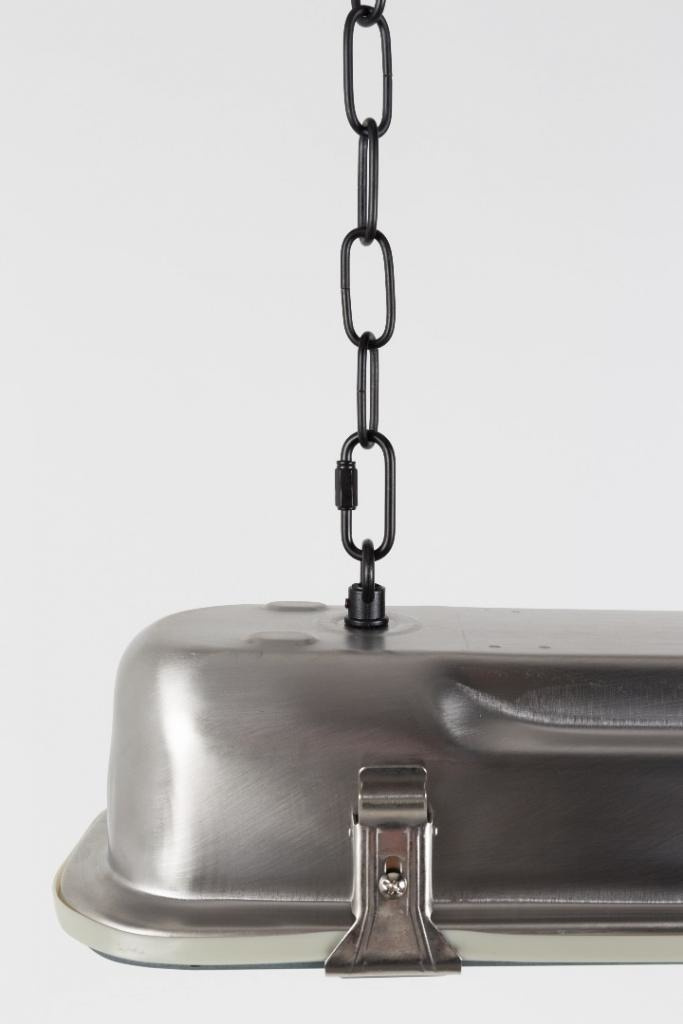 Zuiver :: Lampa wisząca metalowa G.T.A. rozmiar L srebrna