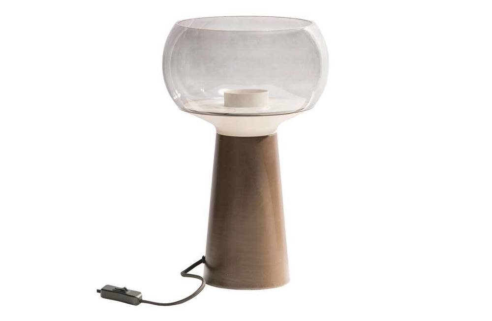 Be Pure :: Lampa stołowa Mushroom brązowa wys. 37cm