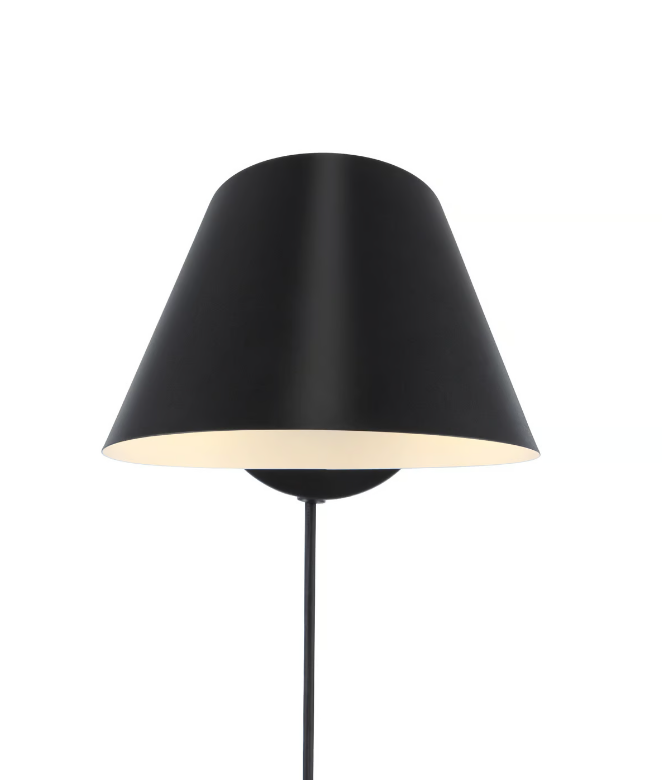 Design For the People :: Lampa ścienna / kinkiet Stay wys. 11,7 cm czarny
