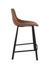 Dutchbone :: Krzesło barowe / hoker Franky brązowy wys. 91 cm