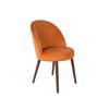 Dutchbone :: Krzesło tapicerowane Barbara pomarańczowe