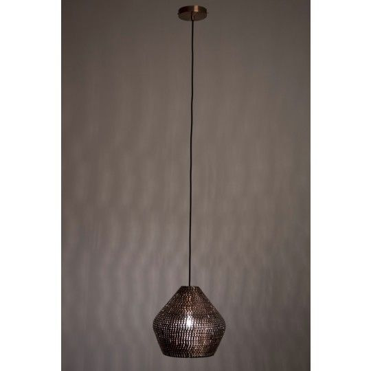 Dutchbone :: Lampa wisząca Cooper średnia miedziana