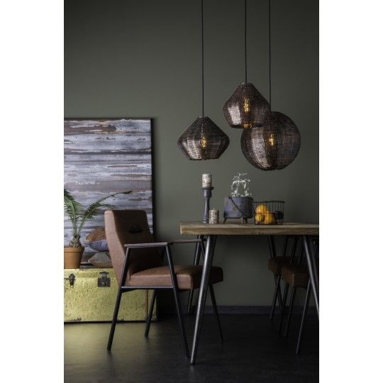 Dutchbone :: Lampa wisząca Cooper średnia miedziana