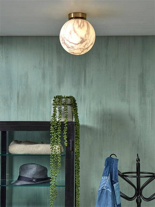 It's About RoMi :: Lampa sufitowa / plafon Carrara wzór marmur rozm. M śr. 22 cm