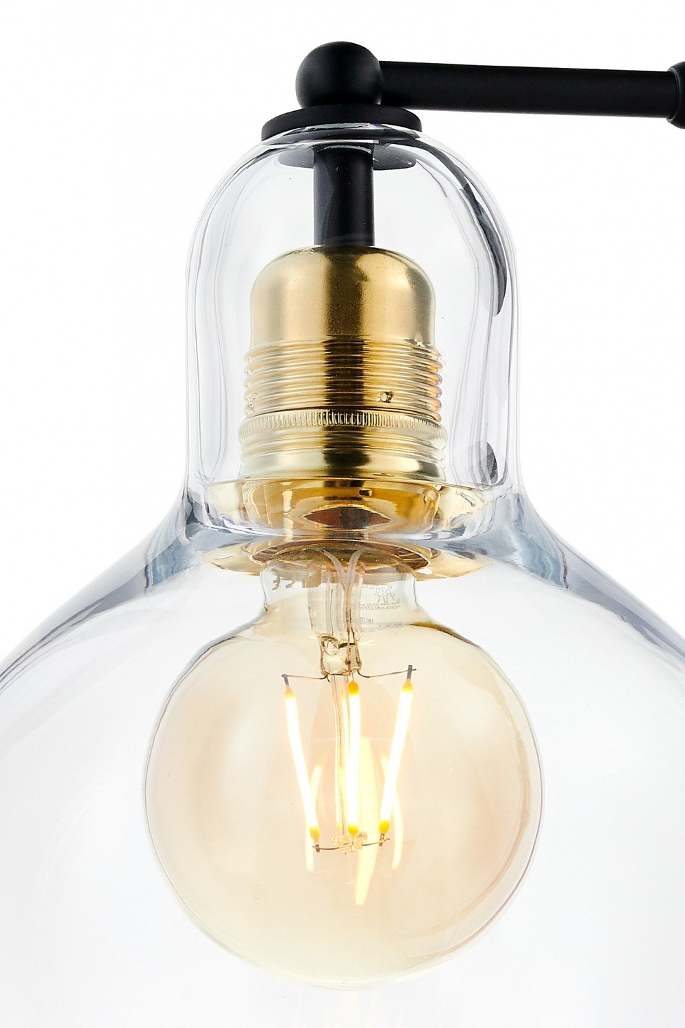 Kaspa :: Lampa ścienna / kinkiet Longis I Gold