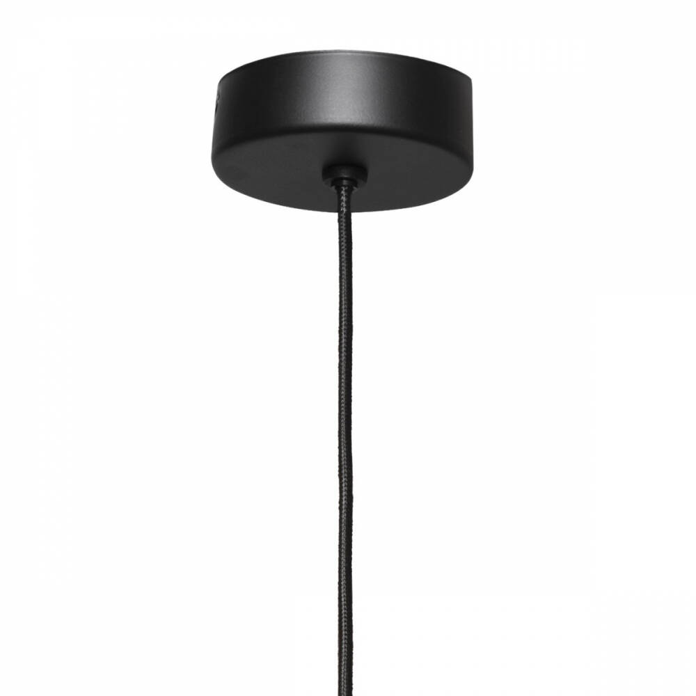 Kaspa :: Lampa wisząca Avia Black rozm. L czarna śr. 40 cm