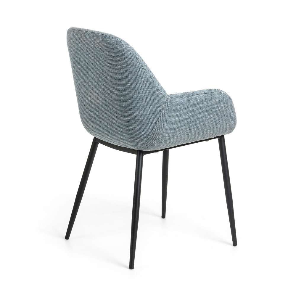 Krzesło Dumma 83x52 cm niebieskie