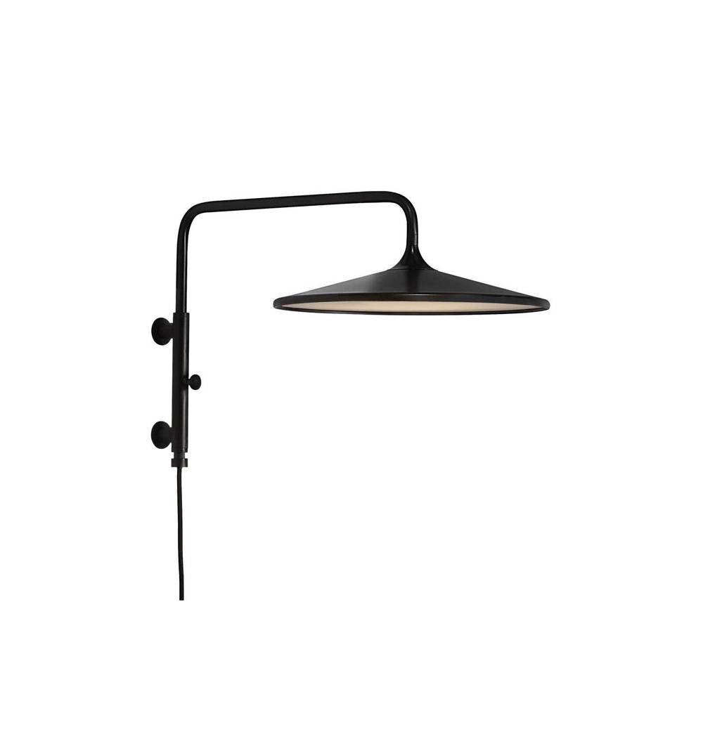 Nordlux :: Lampa ścienna / kinkiet Balance czarny wys. 31 cm