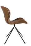 Zuiver :: Krzesło tapicerowane Omg brązowe